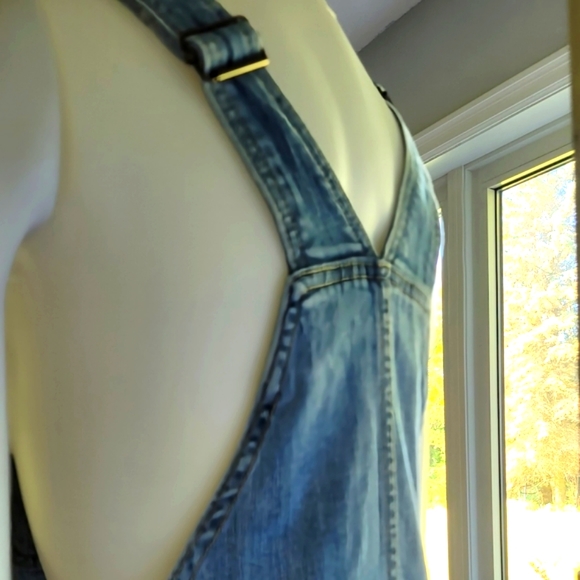 Gap Short Denim Overalls Size XS - Picture 6 of 14